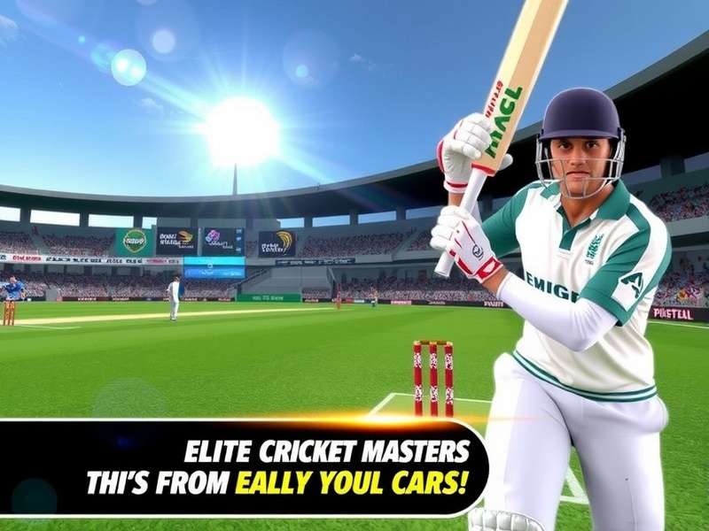Elite Cricket Masters Gameplay Screenshot